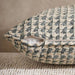 Horizon Triangle Herringbone Down Alt Filled Cushion 50X50Cm - Green Pan Home