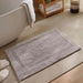 Hotel Luxe Reversible Cotton Bathmat 60X90Cm - Silver Pan Home