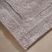 Hotel Luxe Reversible Cotton Bathmat 60X90Cm - Silver Pan Home