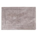 Hotel Luxe Reversible Cotton Bathmat 60X90Cm - Silver Pan Home