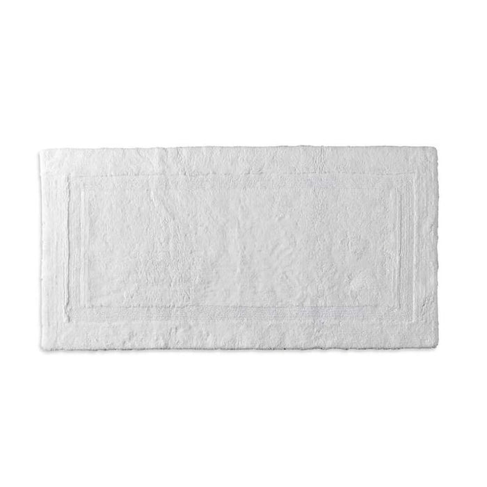 Hotel Luxe Reversible Cotton Bathmat 70X120Cm - White Pan Home