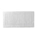 Hotel Luxe Reversible Cotton Bathmat 70X120Cm - White Pan Home