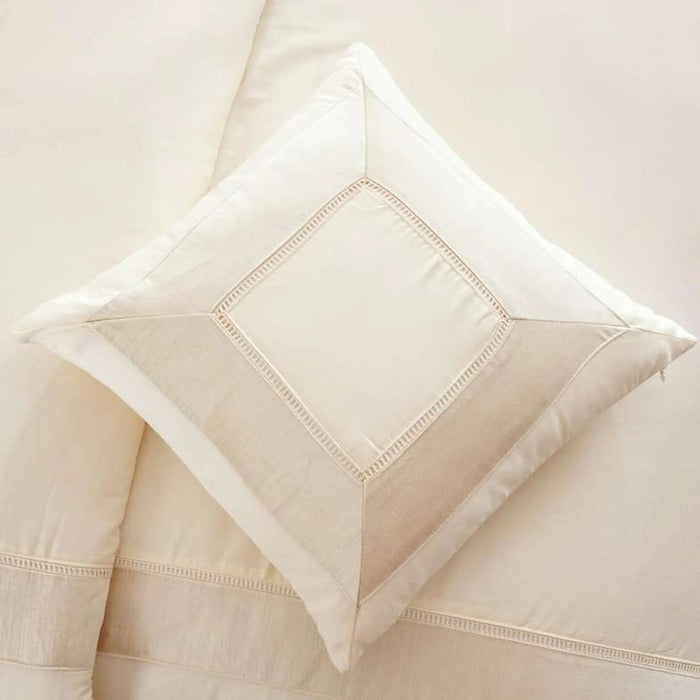 Hotel Nouveau Nora Velvet 4-Piece King Comforter Set 240X260Cm - Cream