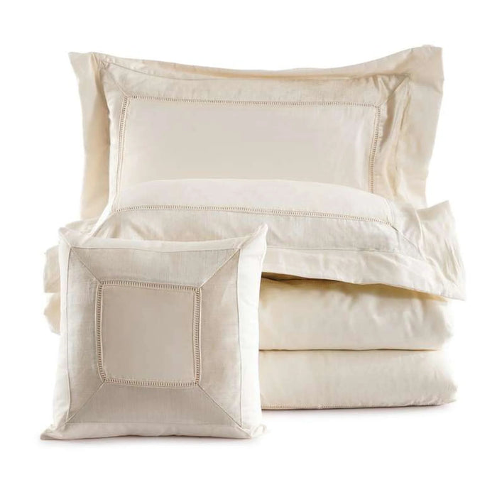 Hotel Nouveau Nora Velvet 4-Piece King Comforter Set 240X260Cm - Cream