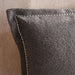 Houlton Textured Down Alternative Filled Cushion 50X50Cm - Grey Pan Home