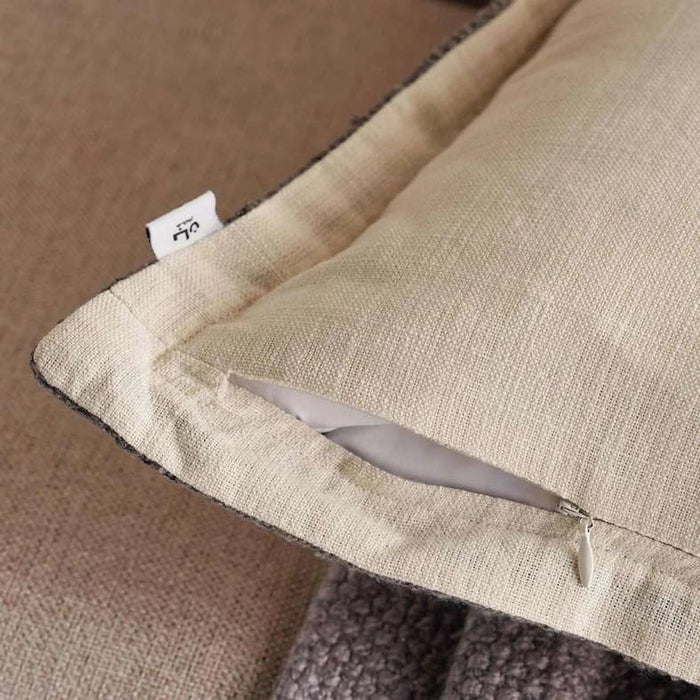 Houlton Textured Down Alternative Filled Cushion 50X50Cm - Grey Pan Home