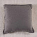Houlton Textured Down Alternative Filled Cushion 50X50Cm - Grey Pan Home