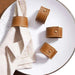 Houston 4-Piece Faux Leather Napkin Ring Set D5X3.2Cm - Brown Pan Home