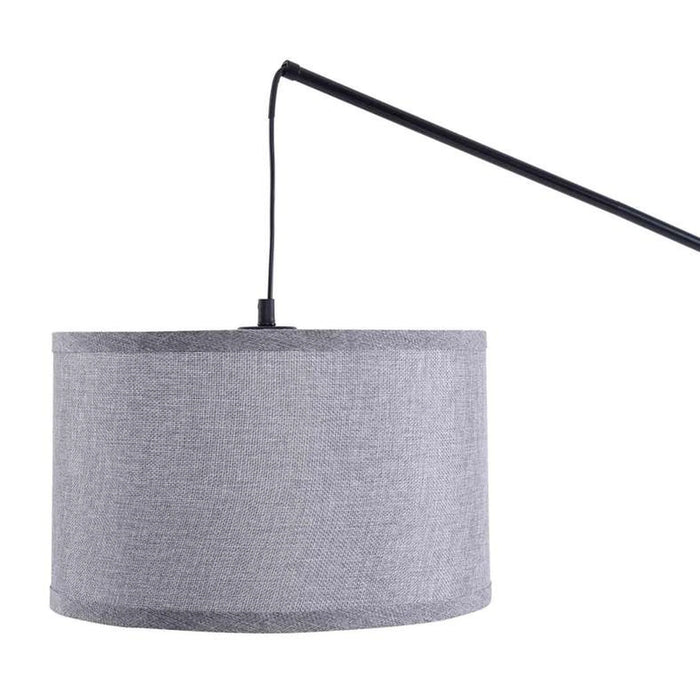 Hudson Arc E27 Floor Lamp Dia 32X145Cm - Black