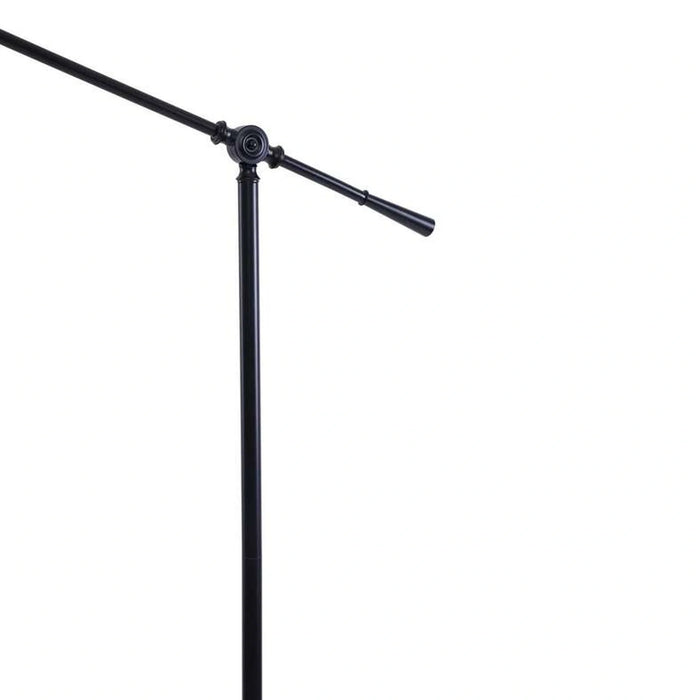 Hudson Arc E27 Floor Lamp Dia 32X145Cm - Black