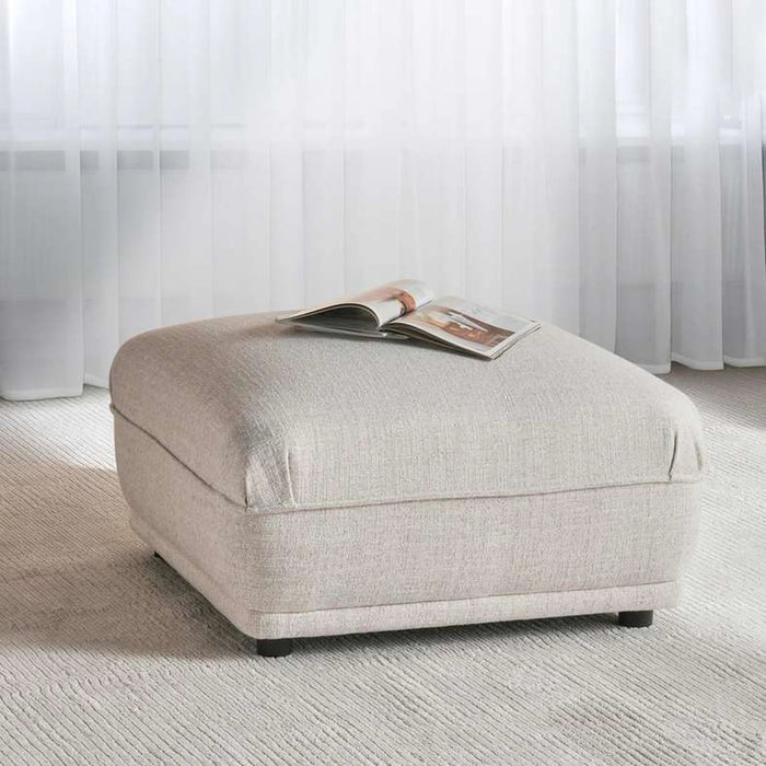Hustler Ottoman - Beige Pan Home