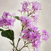 Hydrangea 3-Branch Artificial Stem Flower H91Cm - Purple Pan Home