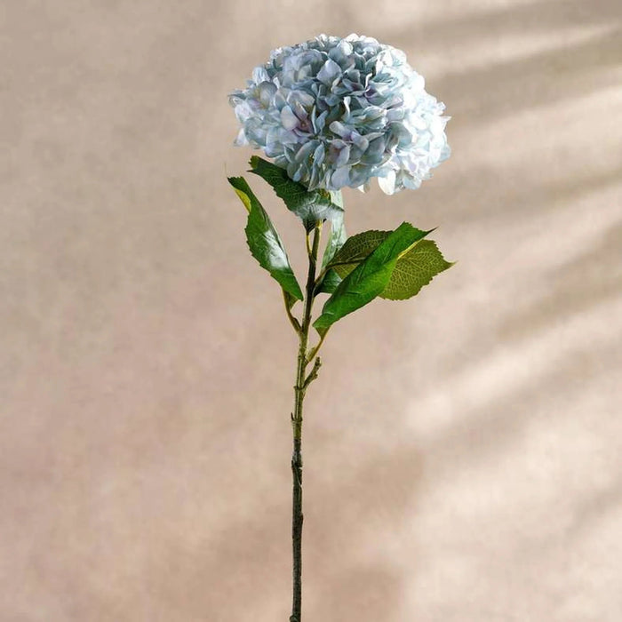 Hydrangea Artificial Stem Flower H105Cm - Light Blue Pan Home