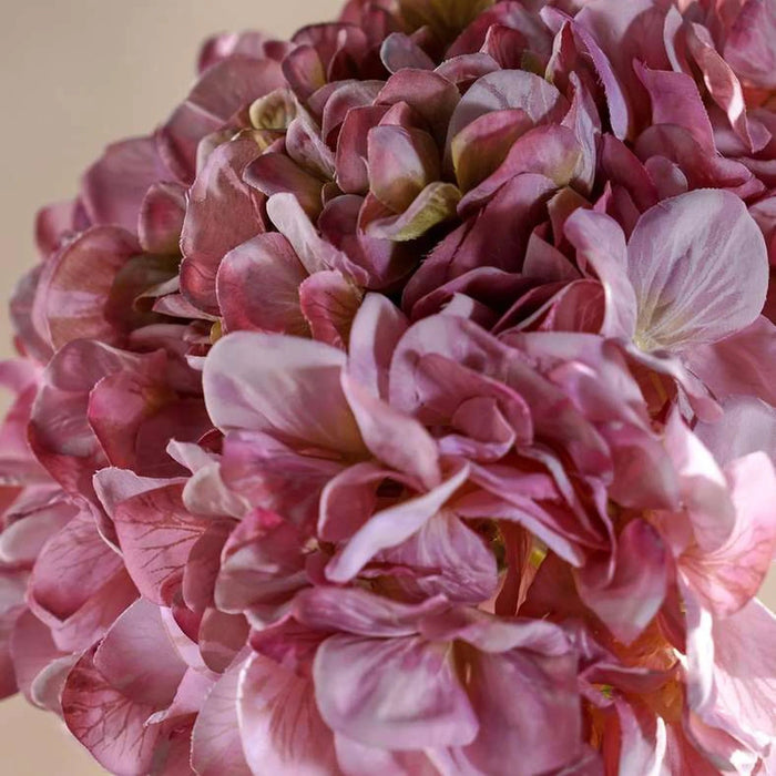 Hydrangea Artificial Stem Flower H105Cm - Pink Pan Home