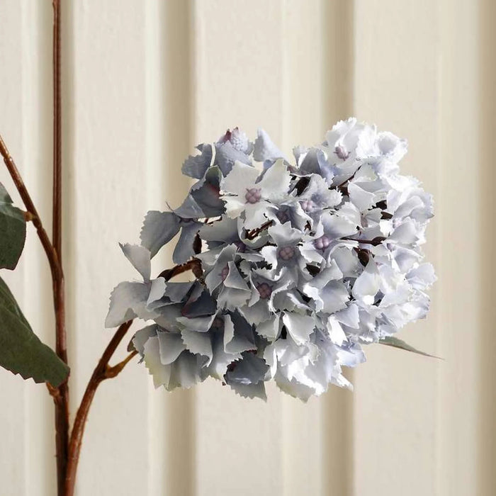 Hydrangea With 3 Branches Bunch H92Cm - Blue Pan Home