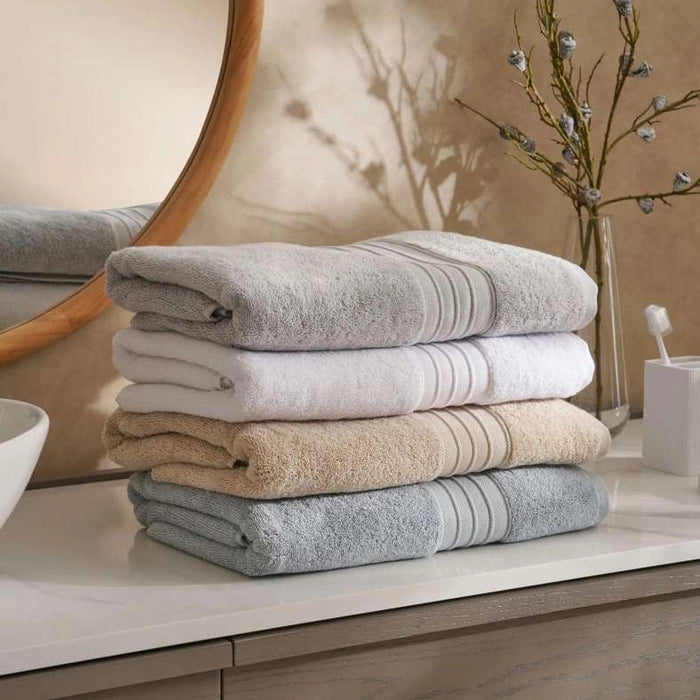 Hydrocotton Luxury 700 Gsm Bath Towel -Silver Mist Pan Home