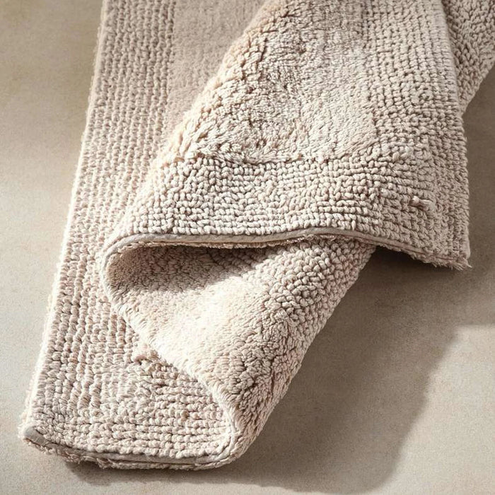 Hydrosoft Reversible Cotton Bathmat 60X60Cm - Beige Pan Home