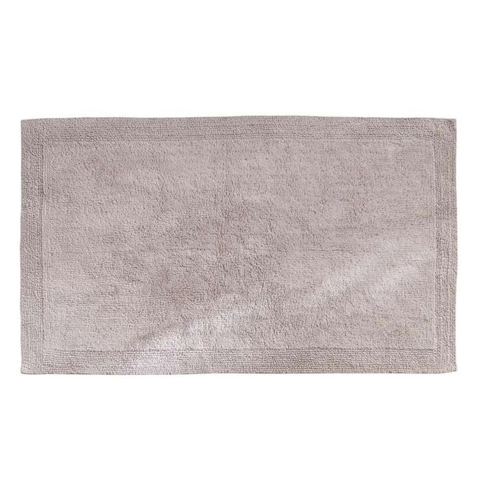 Hydrosoft Reversible Cotton Bathmat 70X120Cm - Silver Mist Pan Home