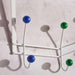 Ila Over The Door Metal Hook With 6 Knobs - White Pan Home