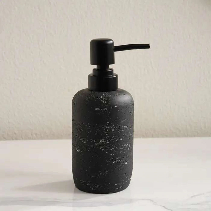 Ilta Soap Dispenser Dia8.1X17Cm - Black Pan Home