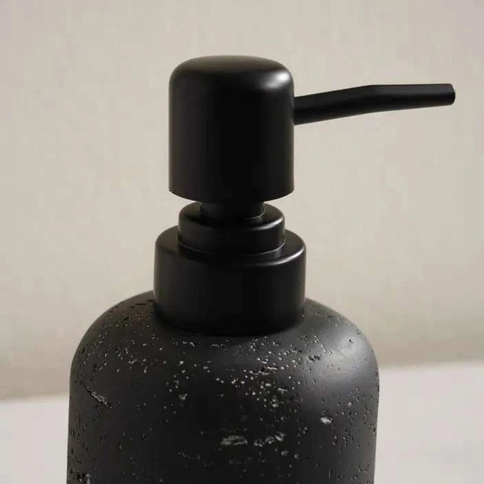 Ilta Soap Dispenser Dia8.1X17Cm - Black Pan Home