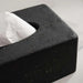 Ilta Tissue Box Cover 29.5X17.5X9.3Cm - Black Pan Home