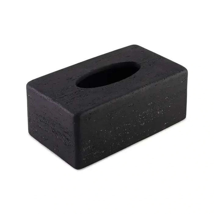 Ilta Tissue Box Cover 29.5X17.5X9.3Cm - Black Pan Home