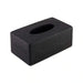 Ilta Tissue Box Cover 29.5X17.5X9.3Cm - Black Pan Home