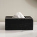 Ilta Tissue Box Cover 29.5X17.5X9.3Cm - Black Pan Home