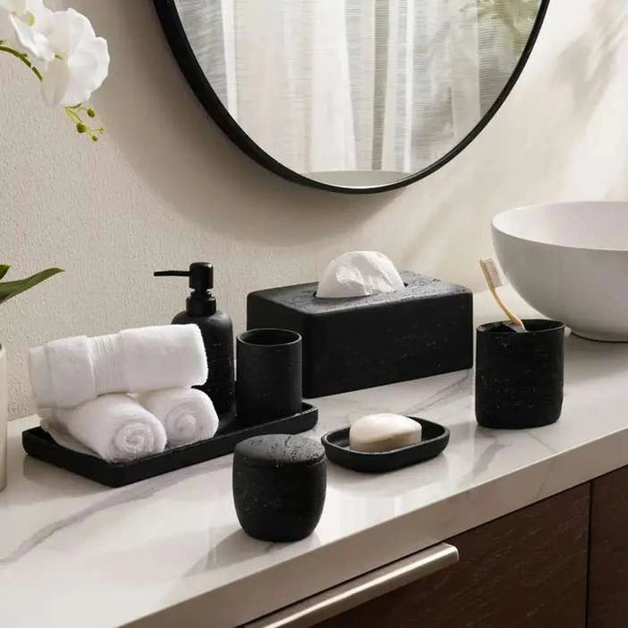 Ilta Tray 27X14X2Cm - Black Pan Home