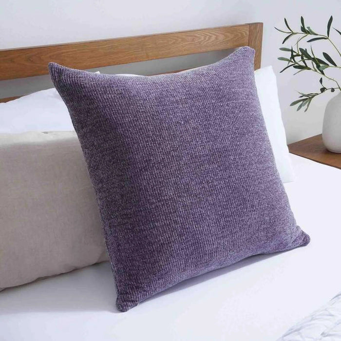 Imelda Chenille Cushion Cover 65X65Cm - Grey Pan Home