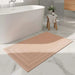 Imperial Frame Turkish Cotton Bathmat 50X80 Cm - Beige Pan Home