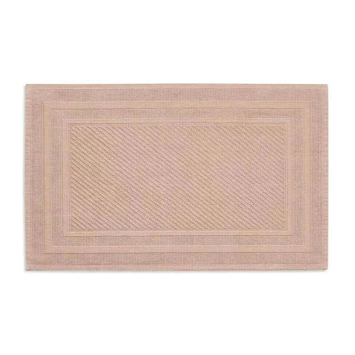 Imperial Frame Turkish Cotton Bathmat 50X80 Cm - Beige Pan Home