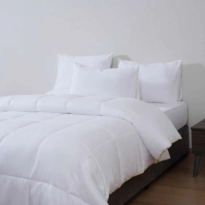 Imperial Jacquard Duvet 160X200Cm - White Pan Home