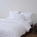 Imperial Jacquard Duvet - White Pan Home