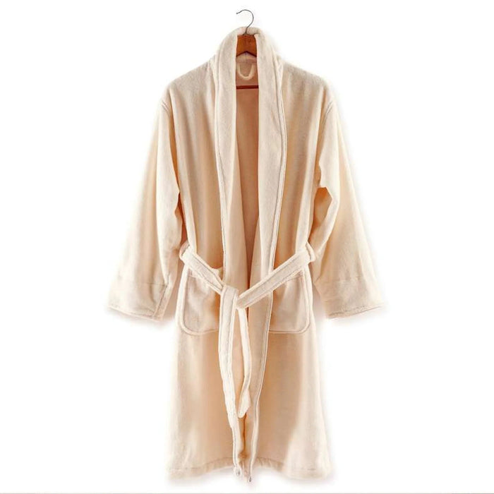 Imperial Luxury Bathrobe S/M - Cream/Beige Pan Home