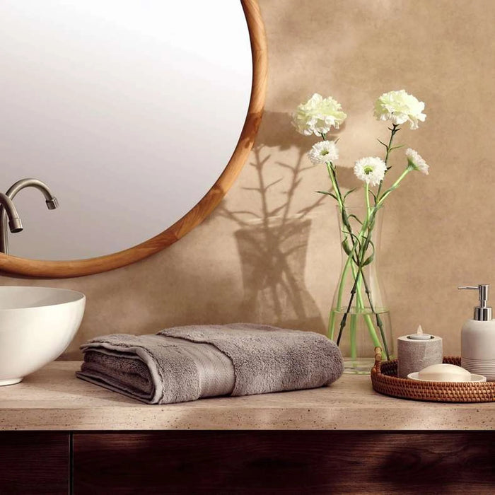 Imperial Zero Twist Hand Towel 50X90Cm - Radiant Metal