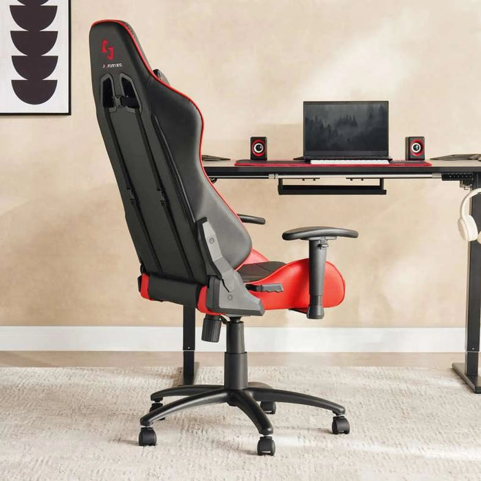 Indigo Gaming Chair - Black & Red