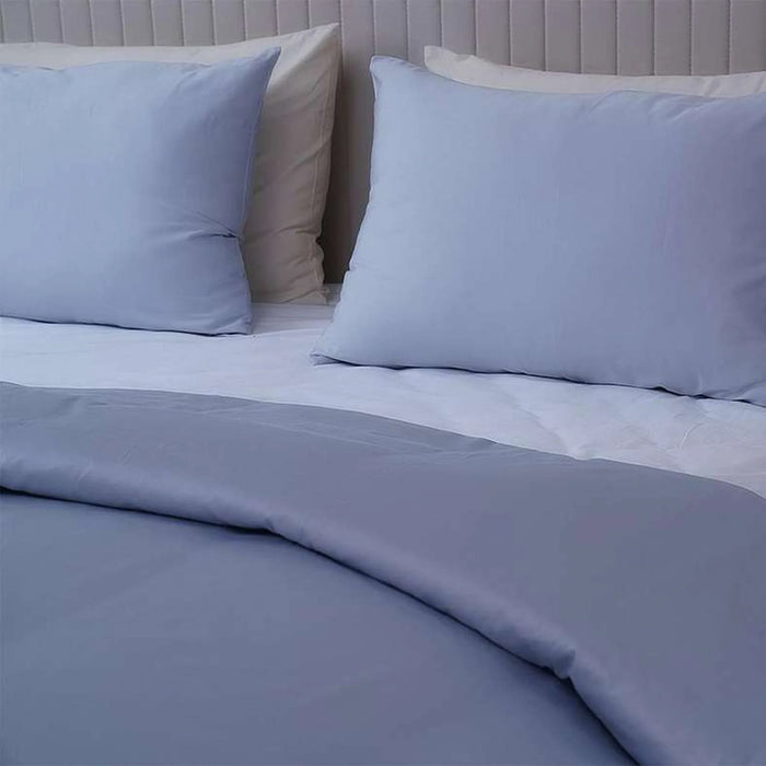 Indulgence 2-Piece Duvet Cover Set 160X200Cm - Grey Dawn