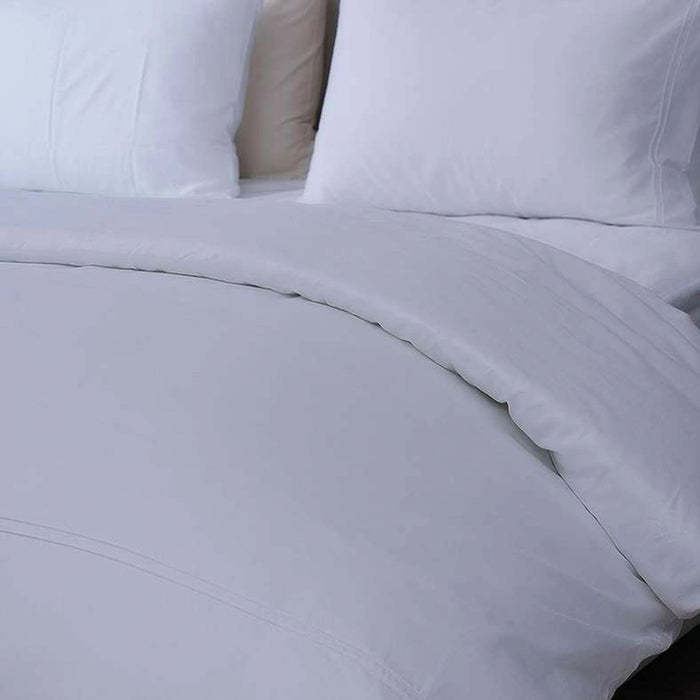 Indulgence 2-Piece Duvet Cover Set - White Pan Home