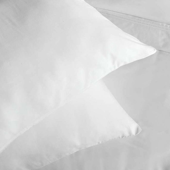 Indulgence 3-Piece Duvet Cover Set White Pan Home
