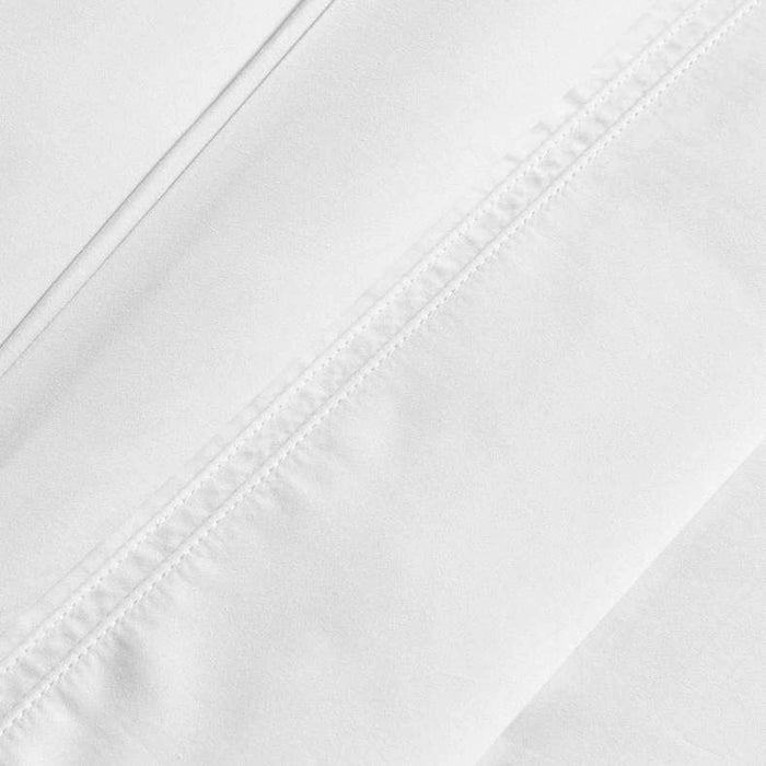 Indulgence 3-Piece Duvet Cover Set White Pan Home