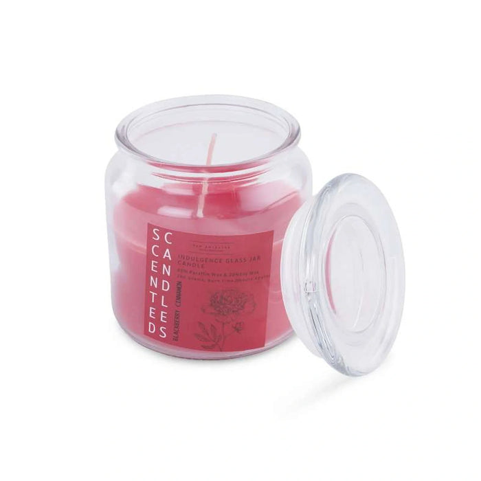Indulgence Blackberry Cinnamon Jar Candle 280Gm - 20 Hrs