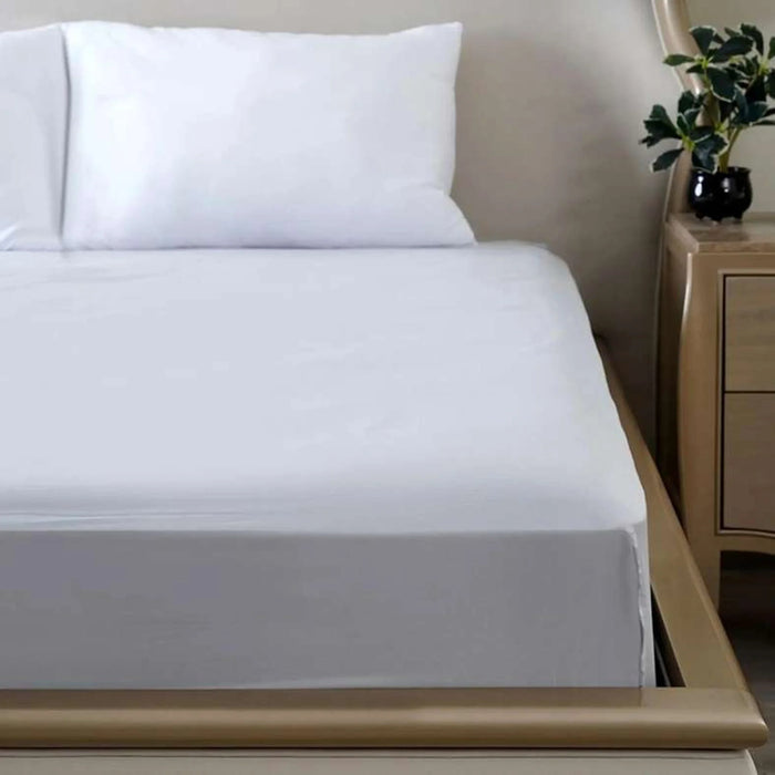 Indulgence Fitted Sheet 120X200+33Cm-Grey Dawn