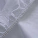 Indulgence Fitted Sheet 200X200+33cm-White Pan Home