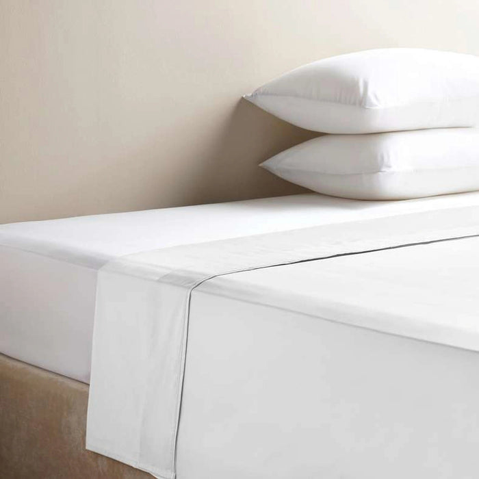 Indulgence Flat Sheet- White Pan Home