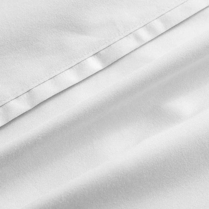 Indulgence Flat Sheet- White Pan Home