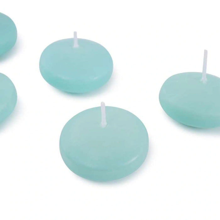 Indulgence Ocean Breeze 6 -Piece Floating Candle Dia4X2.5Cm 20Gm- 4 Hrs