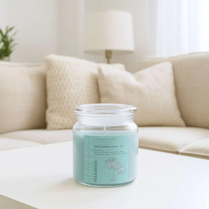 Indulgence Ocean Breeze Jar Candle 280Gm - 20 Hrs