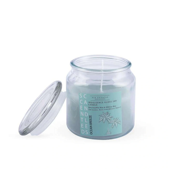 Indulgence Ocean Breeze Jar Candle 280Gm - 20 Hrs